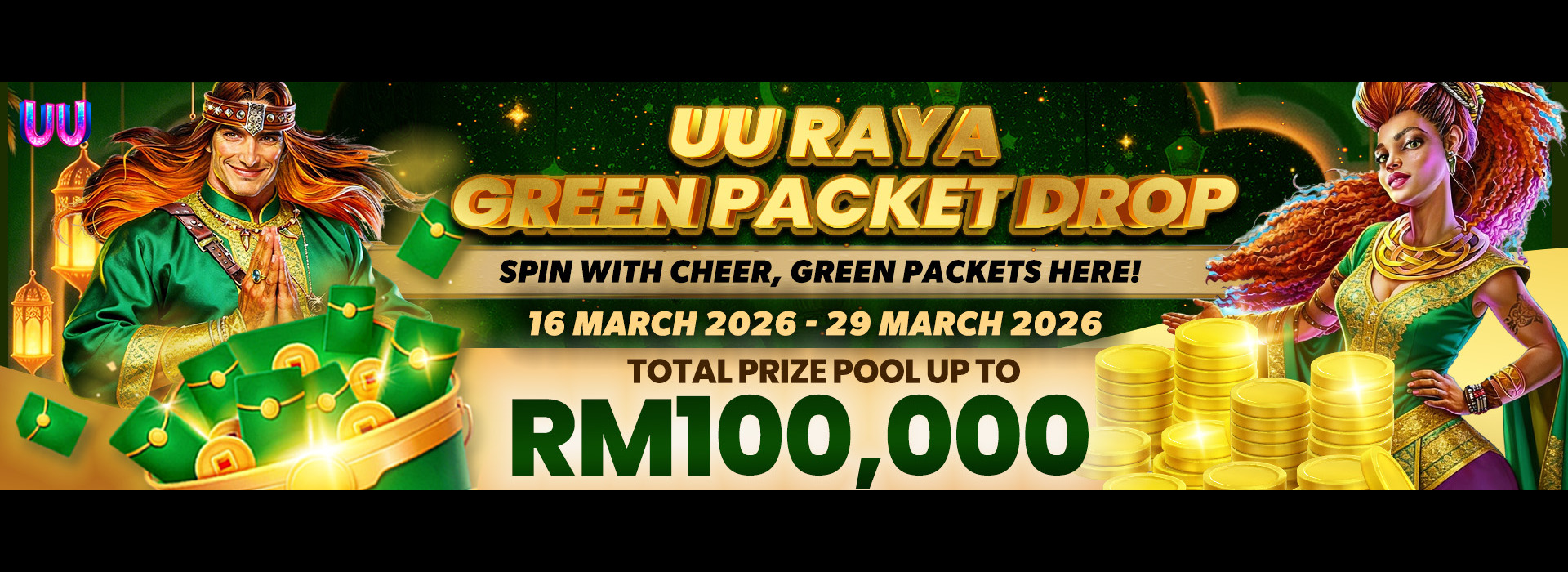 UU x Gamingsoft Raya Green Packet Drop